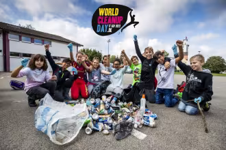 V&ouml;lklingen r&auml;umt auf &ndash; Mitmachen beim WorldCleanUp!